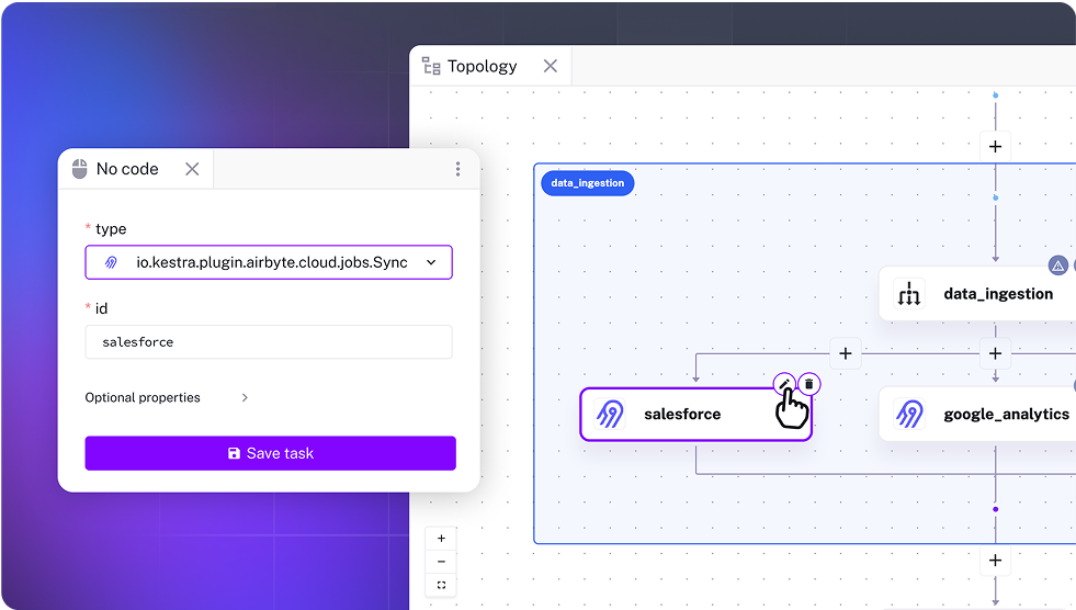 Interactive Topology View
